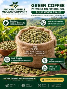 Premium Green Coffee Beans – Arabica & Robusta | Wholesale Bulk Supply from ARCHER-DANIELS-MIDLAND COMPANY Premium Green Coffee Beans – Arabica & Robusta | Wholesale Bulk Supply - ARCHER-DANIELS-MIDLAND COMPANY - United States