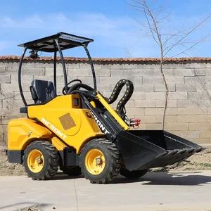 China 1.5 Ton Mini Skid Steer Loader Diesel Engine Cylinder Crawler Good Price Telescopic Loader Bucket - Shandong Infront Machinery Co., Ltd - China