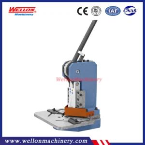 Manual Angle Cutting Machine HN-3-102 Sheet Metal Corner Shearing Notching Machine - Tengzhou Wellon Machinery Co., Ltd. - China