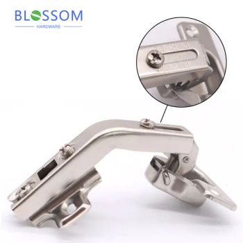 Furniture Hardware Cabinet Door Hinge Angle 110 Fixed Fixed Origin China Condition New Hole With Hole Trademark BLOSSOM Color Zinc - Guangdong Blossom Hardware Co., Ltd - China