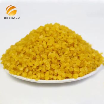 Bee Products Manufacturer Wholesale Beeswax Granules for Candle Making - Beijing Beehall Biological Pharmaceutical Co., Ltd. - China