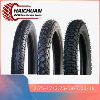 Scooter Tire Rubber Tyre Motorcycle Spare Parts Tyre for Motorcycle Wheels Motorcycle Tires Fabricado En China Motorcycletyre for Sale 2.75-18 2.75-17 3.00-18 - QINGDAO HAICHUAN RUBBER CO., LTD - China
