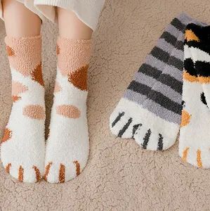 Winter Thickening Velvet Coral Fleece Women's Tights ODM 1Y Logo ODM Season Winter Height Middle Gender Women's HS Code 61159500 - Market Union Co. Ltd. - China
