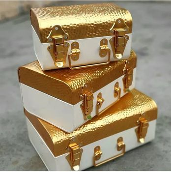 Metal Fancy Boxes Material Iron Capacity Iron Shape rectangle Color customized Surface Finish powder coat Usage/Application gift - M.M. Handicrafts - India