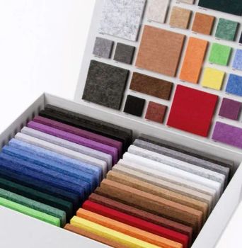 Decorative 9mm Pet Felt Fabric Acoustic Panel Building Decorative Wall Material Sound Absorption Board for Architectural Interior Design Walls Ceilings China - Suzhou Yuheng Textile Co., Ltd. - China