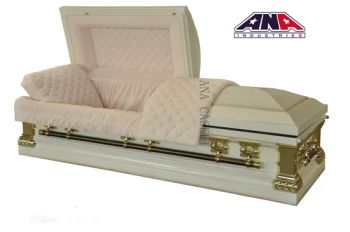Ana Wholesale American Style Interior Lining Solid Bronze Casket - Wuxi ANA Industries Co., Ltd. - China