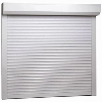 Galvanized Mild Steel Manual Rolling Shutter for Shop Front (Push Pull Operation) - Mahadev Shutter Automation - India