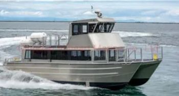 China Aluminum Fast Jet Passenger Ferry Catamaran Coastal Multifunction Work Boat for Sale 2023 - Qingdao Allheart Marine Co., Ltd. - China