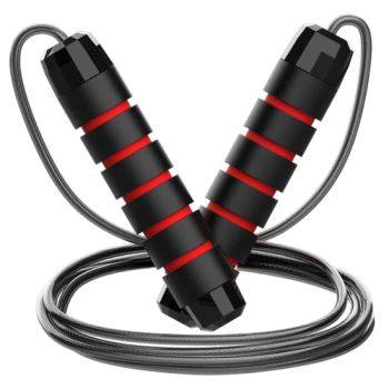 Jump Rope, Adjustable Jump Ropes, Skipping Rope Tangle-Free Rapid Speed with Ball Bearings for Women Men - Nanjing Allshing Trade Company Limited - China