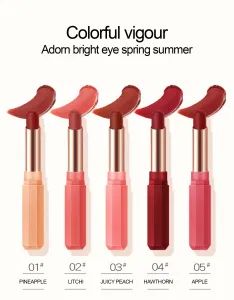 High Quality Vegan Long Lasting Lipstick Custom Lipstick Matte Private Label Lip Gloss Lipstick - Rhine International Biotechnology (Guangdong) Co., Ltd. - China
