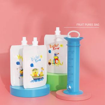 Newborn Baby Fresh Fruit Squeeze Dispenser Organic Food Squeeze Container with Fresh Bags - HANGZHOU WEIZE IMP & EXP CO., LTD. - China
