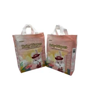 Disposable XL Size Pull up Baby Diaper Nappies Pants in Bales - Yijia (Fujian) Sanitary Appliances Co., Ltd. - China