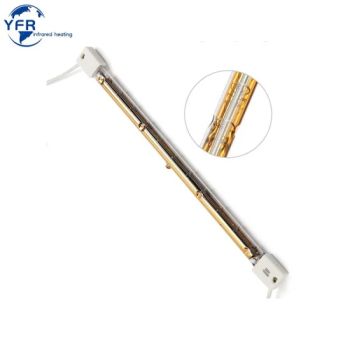 Heat Element IR Lamp Quartz Tube Infrared Heating Lamp Whole Gold Plated Heater Halogen Heat Lamps - Huaian Yinfrared Heating Tech Co., Ltd. - China