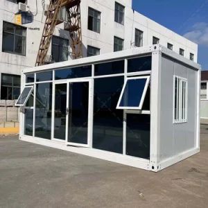 Residential Hotel Temporary Farm Luxury Tiny Sunshine Glass Container House Garden Shed Steel Structure Villa Home Prefab - Foshan Basic Technology Co., Ltd. - China