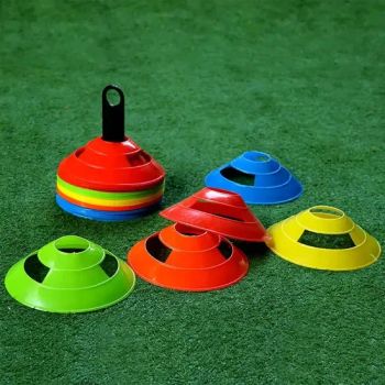Wholesale Agility Soccer Cones Multi Color Cone Soccer Football Disc Cones for Sports Training - Danyang Huasheng Sporting Goods Co., Ltd - China