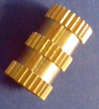 Golden Fastening Components Brass Inserts, for Thread Insert Shape Round Color Golden Type Fastening Components Usage/Application Thread - J. C. Gupta & Sons - India