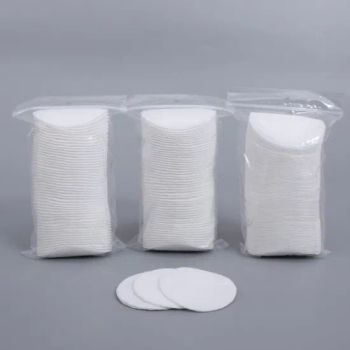 Disposable Round Cosmetic Make up Remover Absorbent Facial Cotton Pads - AnQing Jiaxin Medical Technology Co., Ltd. - China