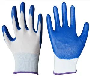 Latex Coating Crinkle Finished Working Safety Gloves Industrial Work Gloves - Wenzhou Zhongyu Technology Co., Ltd. - China