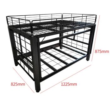 Folding Durable Metal Promotion Sampling Table /Potable Advertising Promotion Table - Suzhou Shunhong Metallic Products Co., Ltd. - China