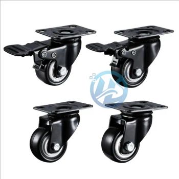 Heavy Duty Casters Aluminum Core PU Caster Wheels Swivel Caster - Jinan Hongsheng Industry Development Co., Ltd - China