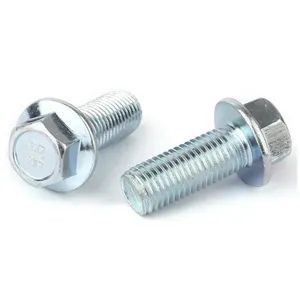 Factory Direct Sale SS304 Hex Flange Bolt M8 Full Thread Flange Bolt - Handan Haoqiang Fasteners Manufacturing Co., Ltd. - China