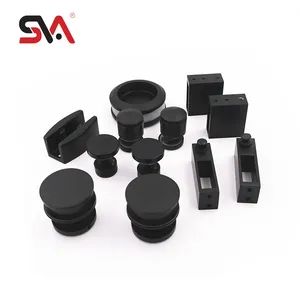 The Latest Black Modern Style Shower Room Sliding Glass Door Hardware Accessories - Guangdong SVA Precision Technology Co., Ltd. - China