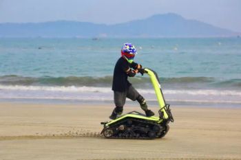 72V Lithium Battery Electric ATV with Track - Luckyram Technology Co., Ltd - China