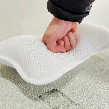 Kids Comfortable Air Washable 3D Mesh Spacer Fabric Bathing Bathtub Pillows - Jiangsu Simu New Textile Technology Co., Ltd. - China