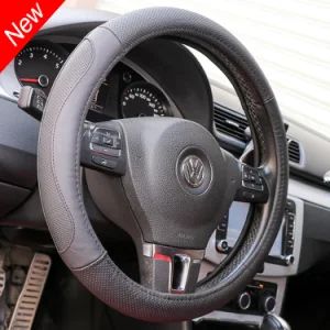 Heavy-Duty Leather Steering Wheel Cover for Commercial Vehicles - Ningbo Lonsign Auto Accessories Co., Ltd. - China