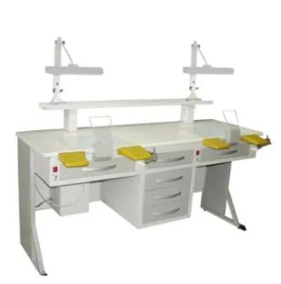 Dental Lab 1.75m Metal Steel Workbench for Dental Laboratory Color Blue Origin China Condition New Voltage 220V/110V Model NO. SD-F-003 - Tianjin Spider Impex Co., Ltd. - China