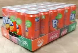 Fanta 330ml soft drinks  - SAEBYGARD AVLSGARD A/S - Denmark
