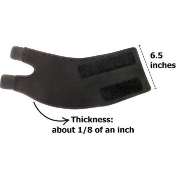 Hook Loop Design for Easy on off Neoprene Leg Gaiters for Hiking - Dongguan Runhong Sports Products Co., Ltd. - China