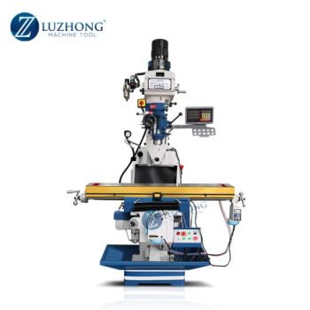 Metal Knee type 4HW 5HW Horizontal Vertical Universal Turret Milling Machine - Shandong Luzhong Machine Tool Co., Ltd. - China