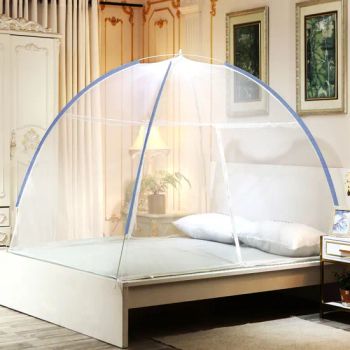Mosquito Net Tent Canopy Curtains for Beds Pop up King Size Portable Netting with Bottom Baby Adults - Changsha U Panda Textile Co., Ltd. - China