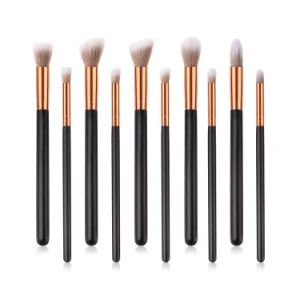 10PCS Cosmetic Makeup Brushes Set Foundation Eyeshadow Eyeliner Lip Oval Make up Eye Brush Set - NINGBO AOVEA IMPORT & EXPORT CO., LTD. - China