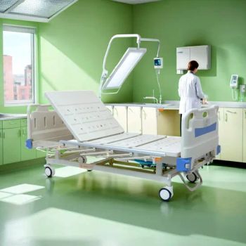 Medical Equipments Medical Hospital Bed 2 Cranks Hospital Bed Manual Hospital Bed with Mattress - Shandong Mingxu Medical Equipment Co., Ltd. - China