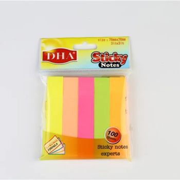Wholesale 0.6*5in Custom Color Self-Adhesive 100 Sheet/Pad Sticky Note Pads for School - Jiangsu Dehuang Stationery Co., Ltd. - China