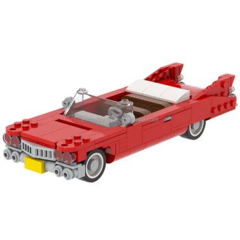 Moc City Toy Car Cadillac 1959 Serie Model Plastic Building Block Sets for Kids Toys Moc4121 - Shenzhen Enmei Trading Co., Ltd. - China