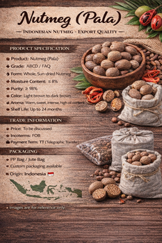 nutmeg from PT. Synergy Natura Optima nutmeg - PT. Synergy Natura Optima - Indonesia