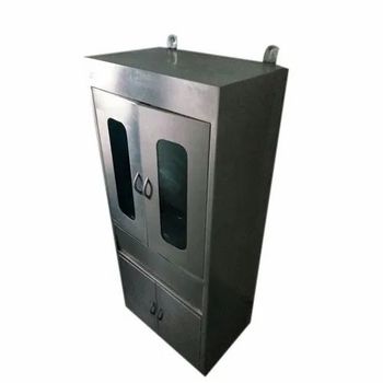 Stainless Steel SS Garment Cabinet Width 2.5 Feet Height 4.5 Feet Material Grade 304 Material Stainless - Falbin Engineering Private Limited - India
