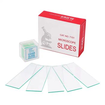 Laboratory Glassware Glass Slide Cover Glass Slip Polished Edges Microscope Slides - Chongqing New World Trading Co., Ltd. - China