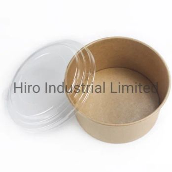 High Quality Kraft Paper Disposable Waterproof Paper Bowl for Ice Cream and Salad - Hiro Industrial Limited - China