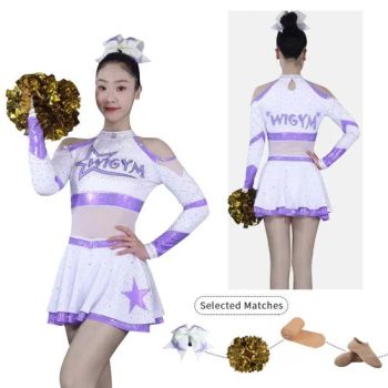 New Arrival High Quality Cheerleading Sexy Costumes Sublimation Uniforms - Quanzhou Huangbo Import and Export Co., Ltd - China