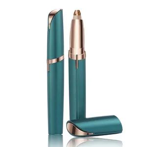 Best Mini Size Painless Ladies Electric Mini Hair Removal Lipstick Shape Eyebrow and Face Epilator Shaver Trimmer - QingDao Ariel Import & Export Co., Ltd - China