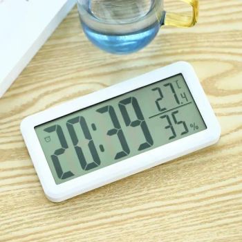 Digital Table Alarm Clocks Digital Desk Clock Battery Powered Bedroom Travel Electronic Alarm Clock - Skylark Network Co., Ltd. - China
