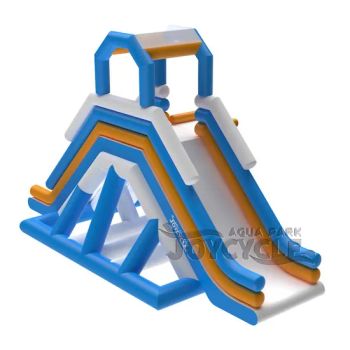 Aquatic Inflatable Floating Jumping Tower Slide Water Floats Amusement Games - Guangzhou Joycycle Inflatable Co., Ltd - China