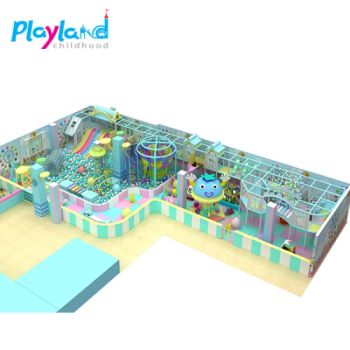 Kid Indoor Rope Course Playground for Sale LED Indoor Playground Kids Amusement Park Rides - Guangzhou Childhood Playland Co., Ltd. - China