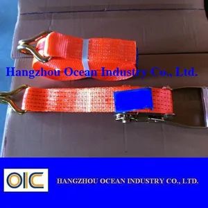 Blue Red Black Lashing Ratchet Straps - Hangzhou Ocean Industry Co., Ltd. - China