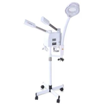 3 in 1 Nano Mist Spray Cold Hot Steamer with LED Magnifying Lamp for Skin Moisture - Guangzhou allfond electronics co.,ltd - China