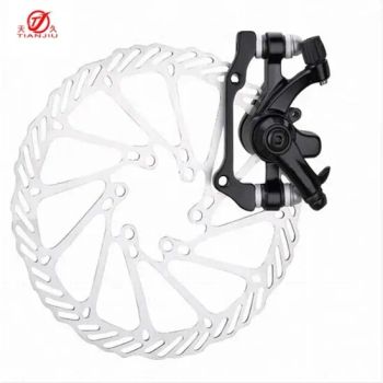 Road Bikes Flat Mount Dual Action Line Pulling Hydraulic Disc Brake Calipers - Xingtai Tianjiu Bicycle Parts Co., Ltd - China